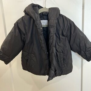 Zara Kids Black Puffer Jacket